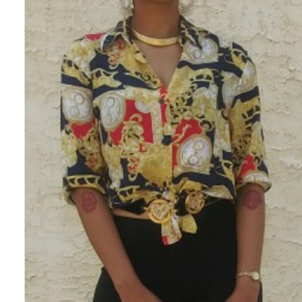 Vintage silk shirt